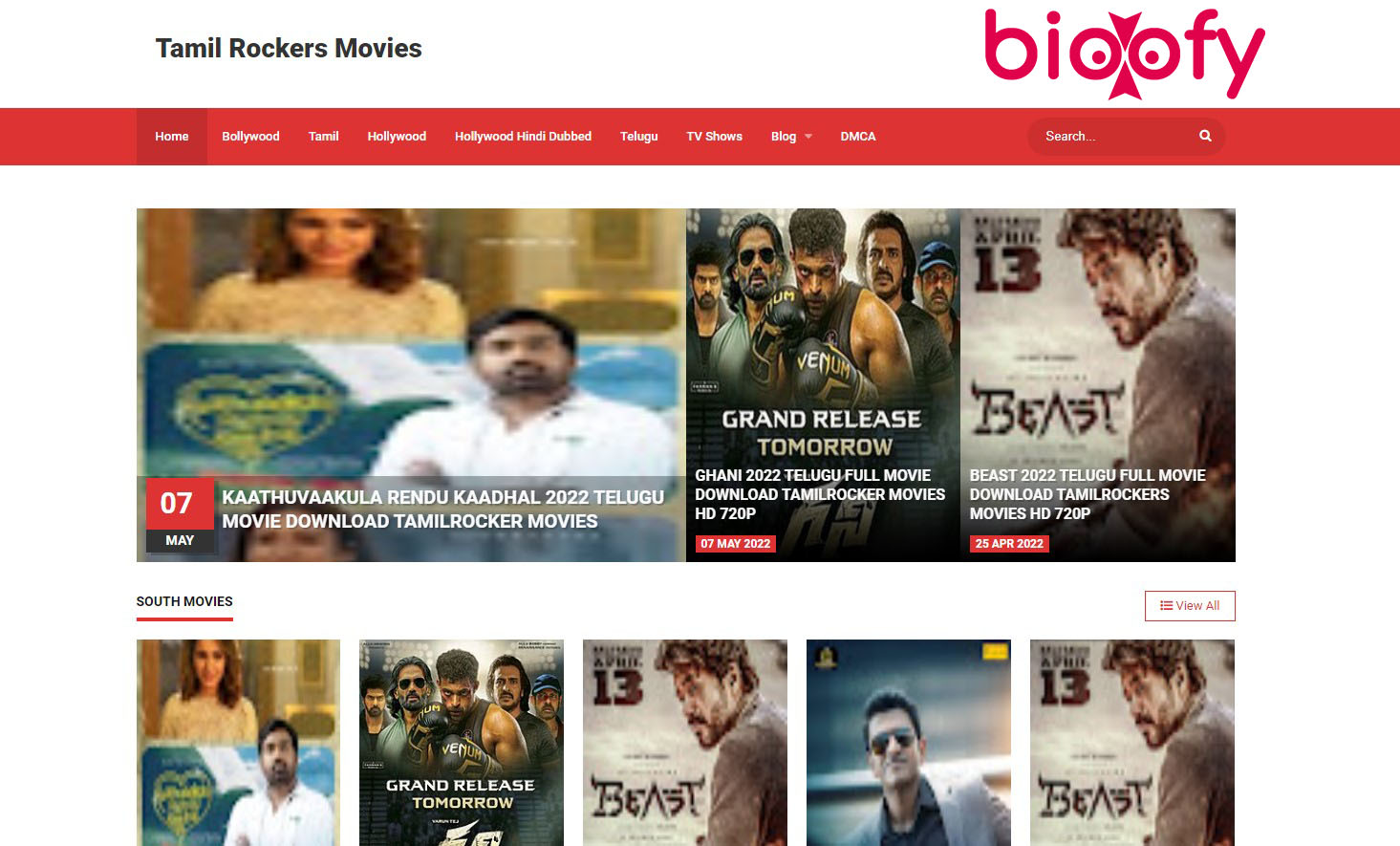 TamilRockers 2022: HD Tamil Movies Download For Free, Tamilrockers » Bioofy