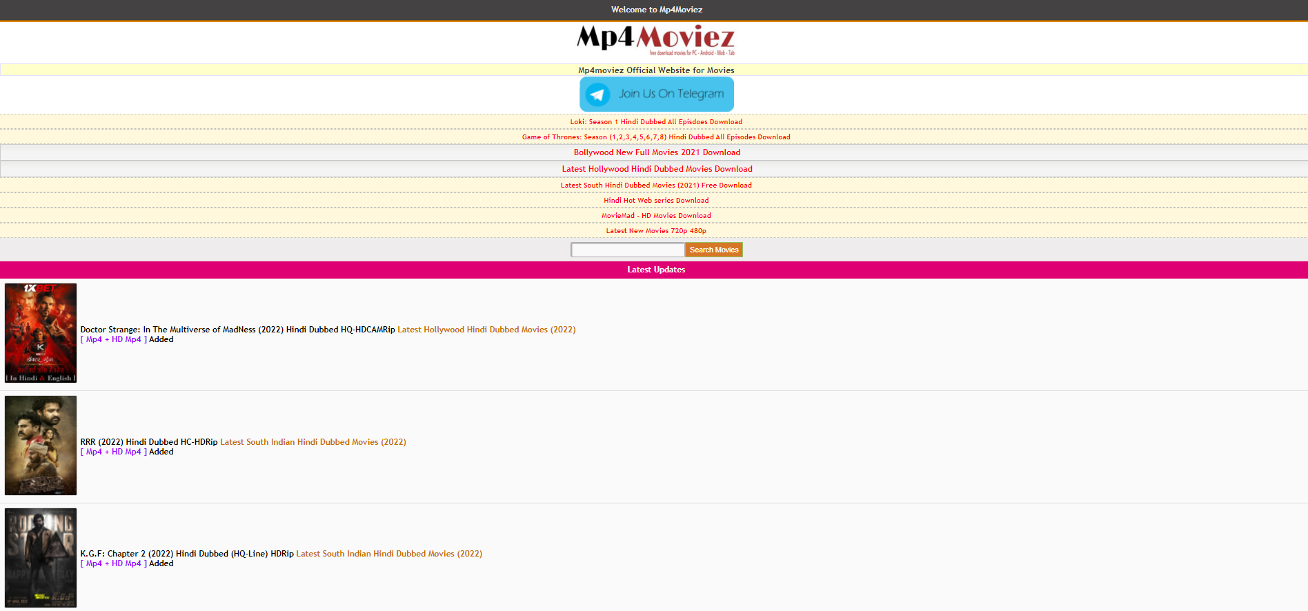 Mp4moviez2 2022 â€“ Latest Bollywood, Hollywood, Tamil, Telugu Movies  Download Website Â» Bioofy